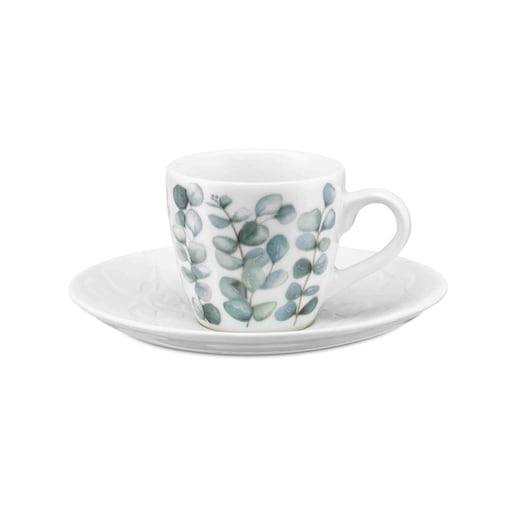 La Porcellana Bianca Sempreverde filiżanka ze spodkiem 90 ml U10182009E84