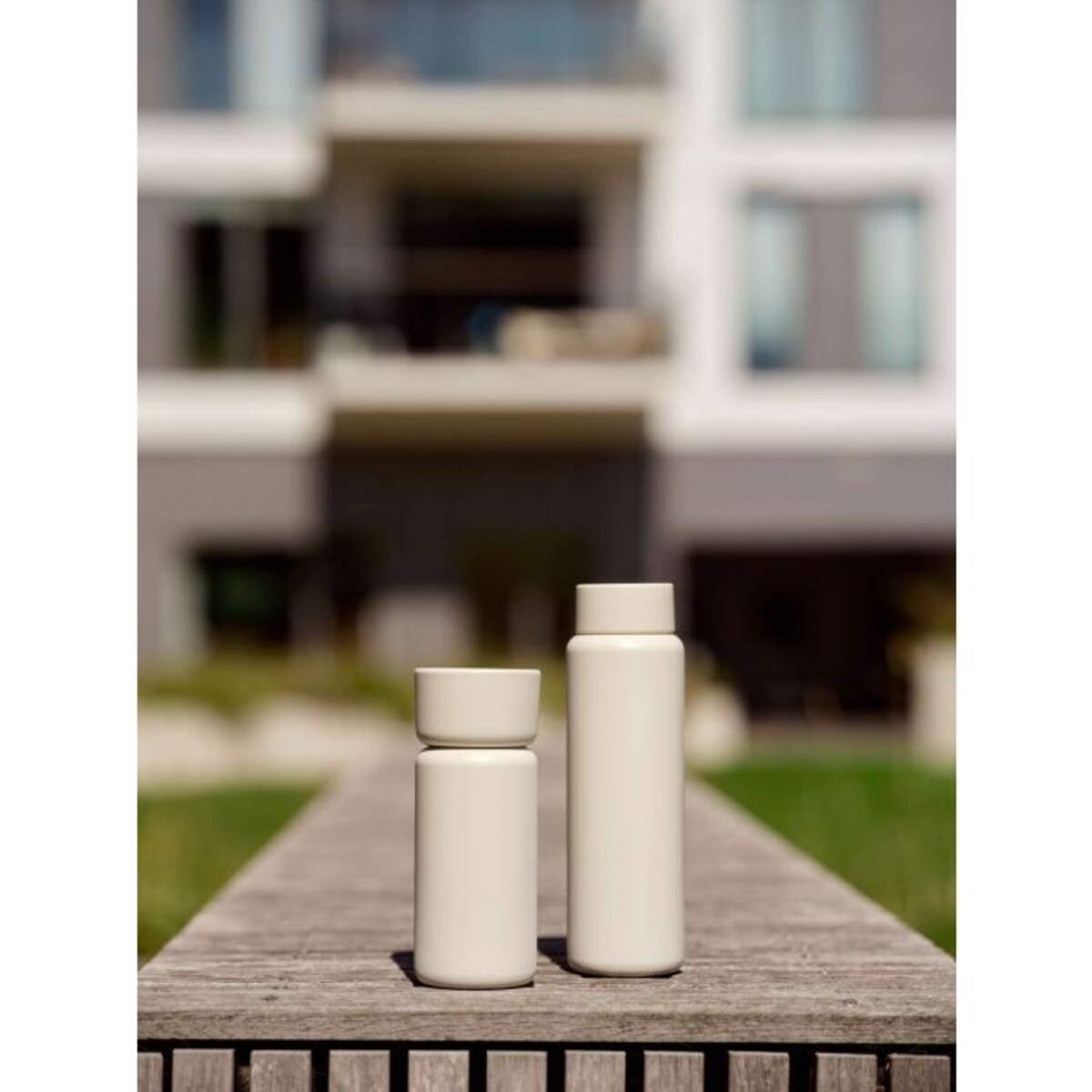 Kubek termiczny butelka 400 ml Cream Singles 37791