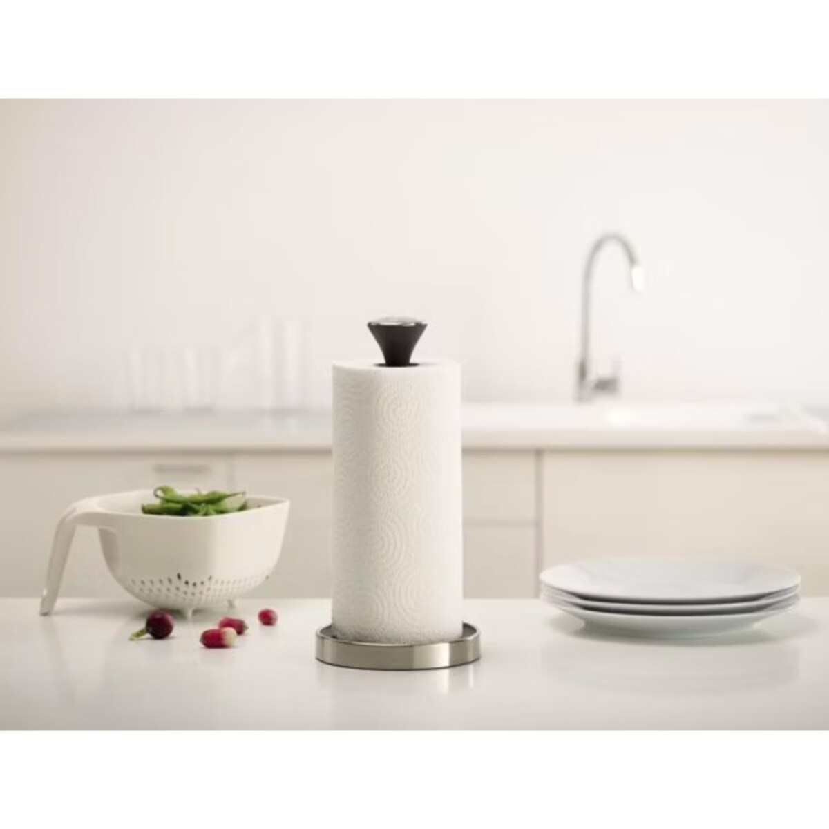 Stojak na ręcznik papierowy Push&Tear, 28 x 16 cm, Joseph Joseph