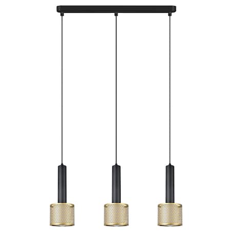 Lampa wisząca Light Prestige Amo czarny 3 x E27 1 szt.