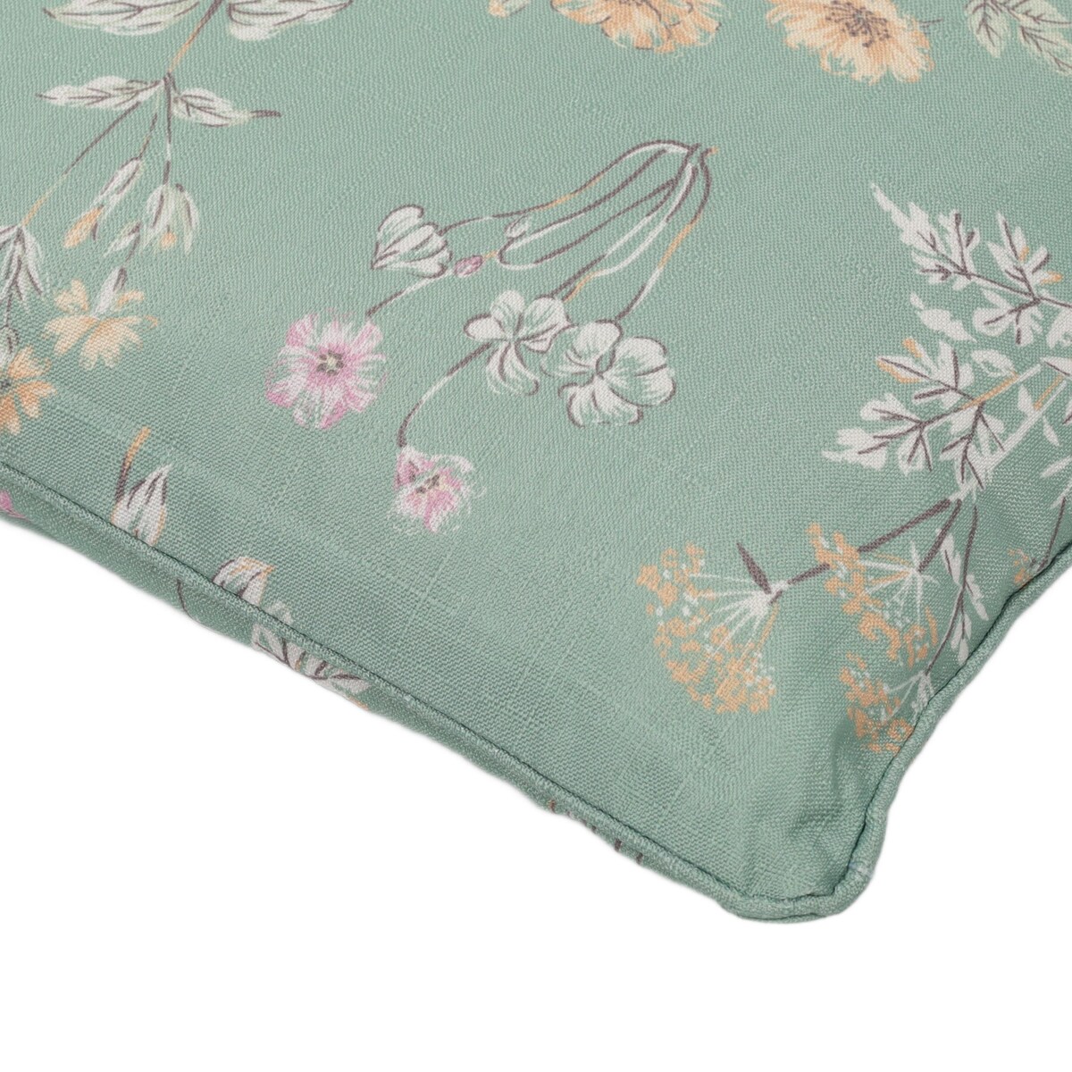 Poduszka dekoracyjna w kwiatowy wzór, 45 x 45 cm