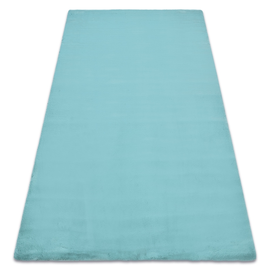 Dywan BUNNY aqua niebieski IMITACJA FUTRA 180x270 cm