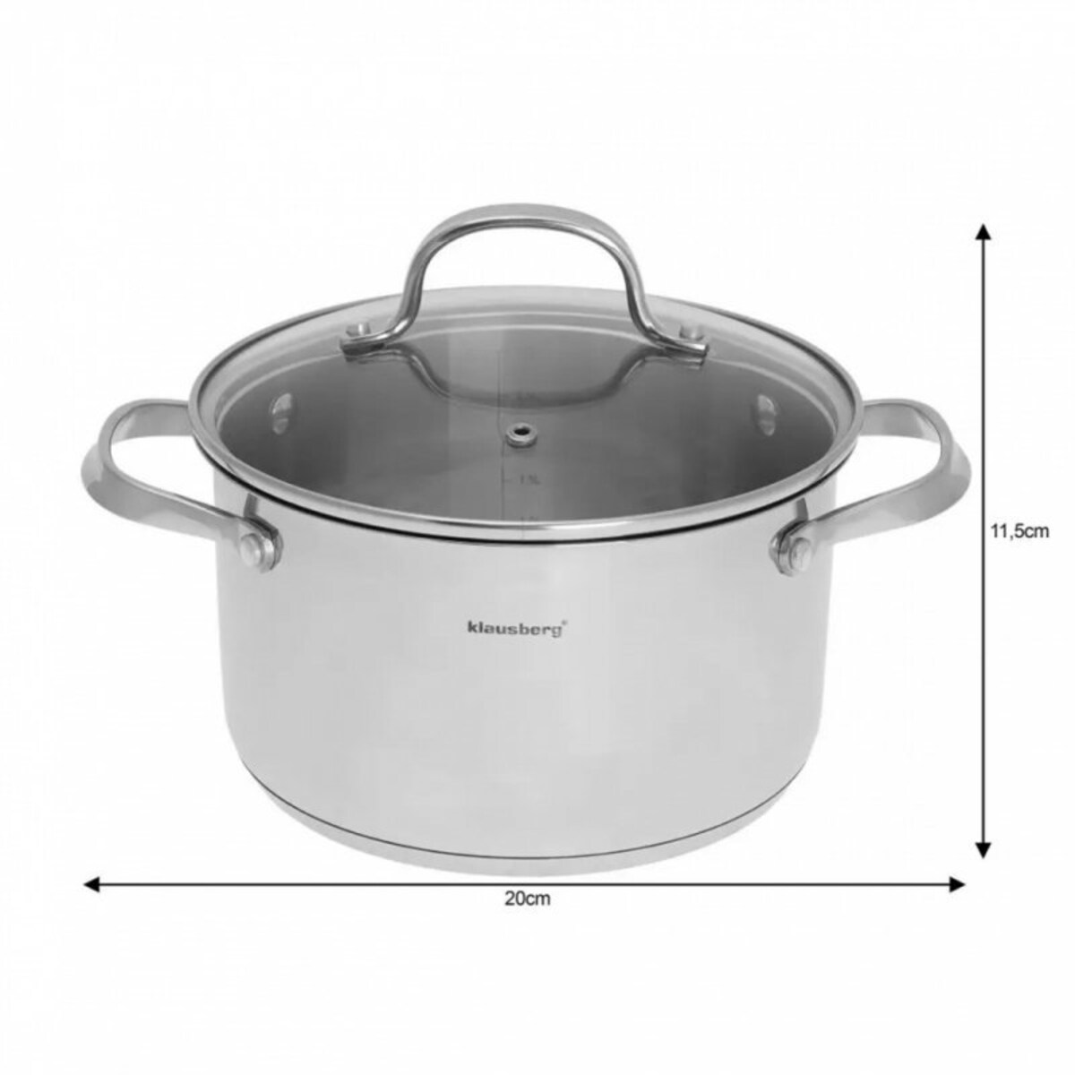 Klausberg Garnek Z Pokrywą 3.3 L Kb-7213