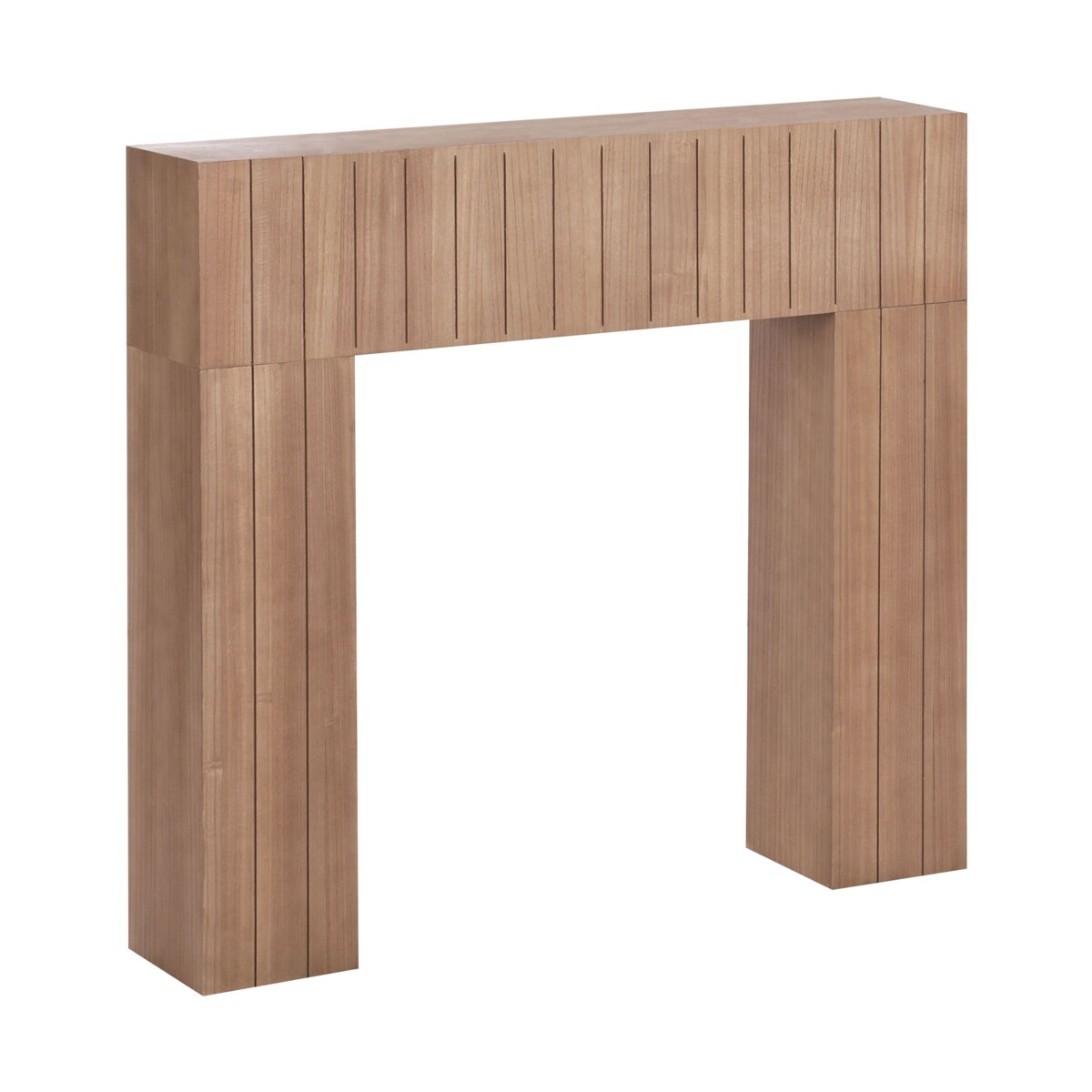 Portal kominkowy BUNBURY Jasnobrązowy