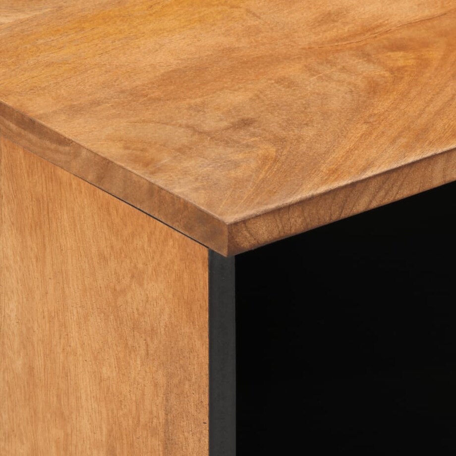 vidaXL Szafki nocne, 2 szt., 40x33x46 cm, lite drewno mango