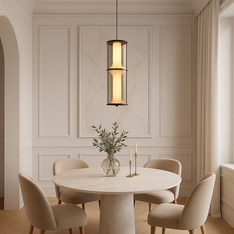 Lampa wisząca Light Prestige Aeris transparentny LED CCT 3000K/4000K/6000K (regulowana) 1 szt.