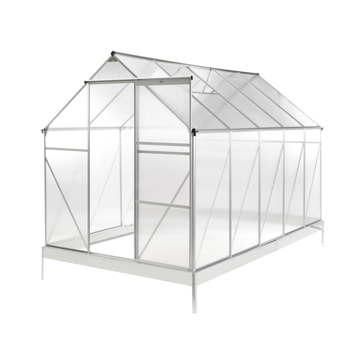 Szklarnia ogrodowa APULIA Srebrny 315 cm