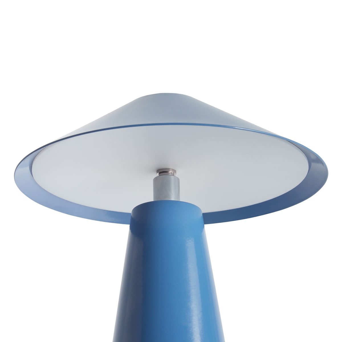 Bezprzewodowa lampa stołowa LED APAYAO Ze ściemniaczem Metal Niebieski