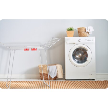 Suszarka na pranie ze stali nierdzewnej stojąca 27m Massido Lydia