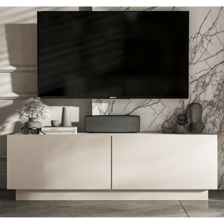 Szafka RTV Komoda Loft Industrialna stojąca / wisząca kaszmir Mat 120 cm