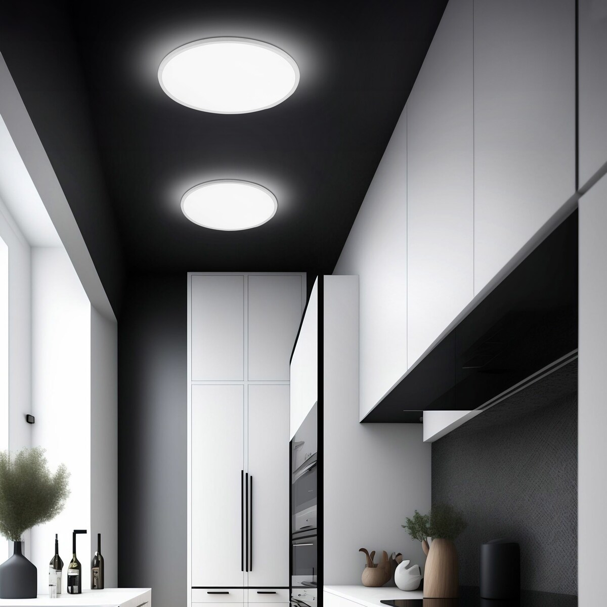Plafon Łazienkowy Aqua Ip54 30Cm Biały 24W Led Zmienna Barwa 3000/4000/6500