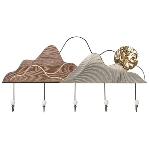 Wieszak ścienny SLIGO Czarny