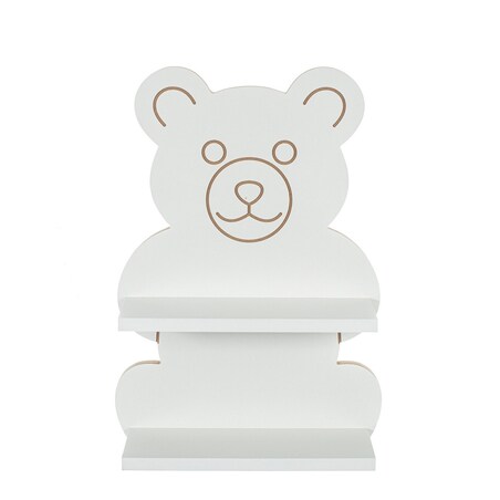 Półka Smiling Teddy Bear 38x14x56cm, 38 x 14 x 56 cm