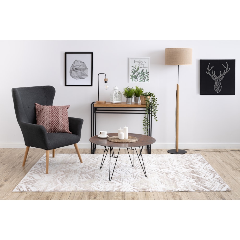 Dywan AKRYL DIZAYN 121 beż / zielony 120x180 cm