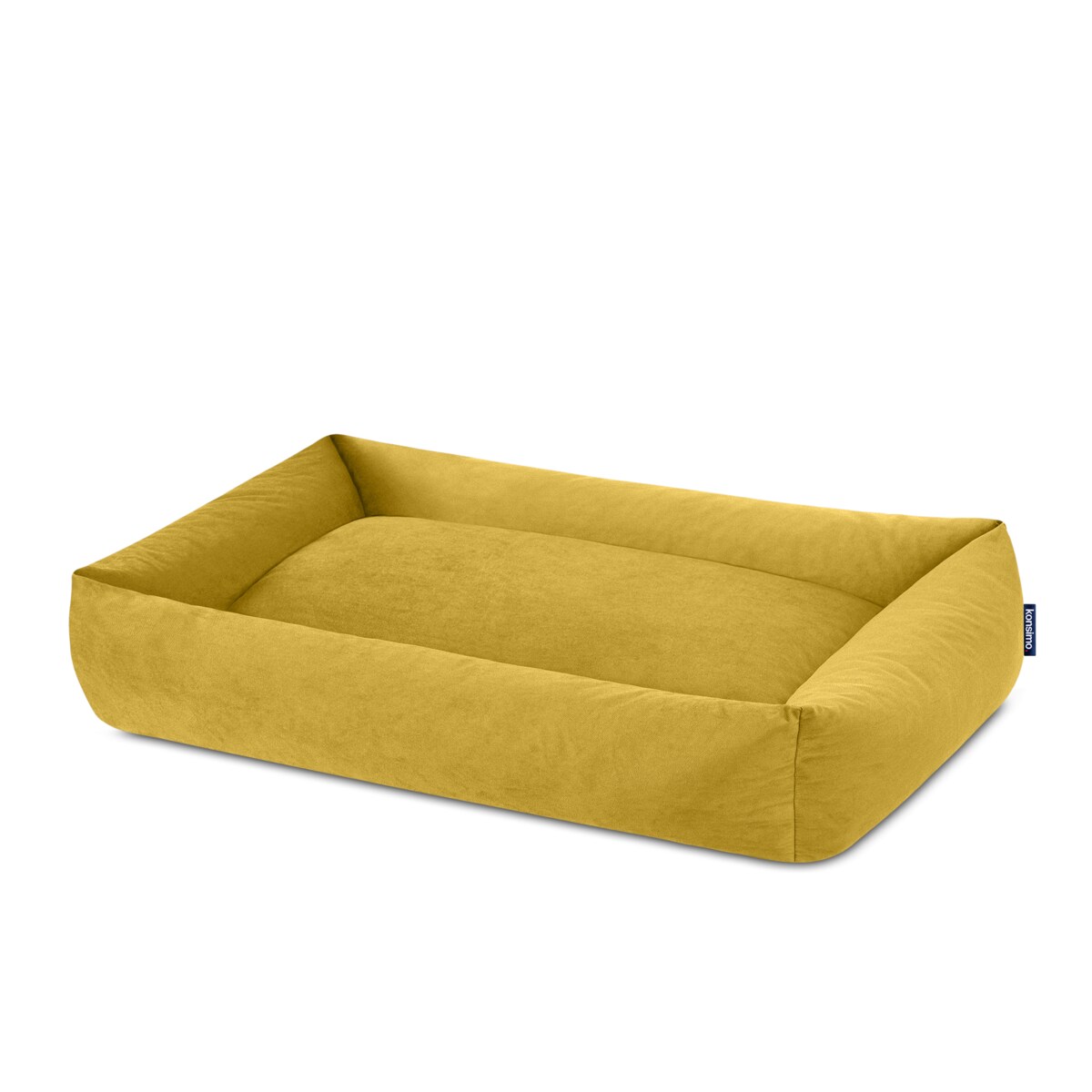 KONSIMO CANINI Legowisko dla dużego psa, żółty