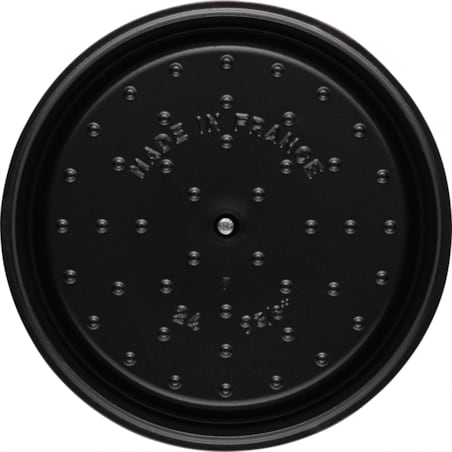 Garnek żeliwny okrągły Staub - 3.8 ltr, Kasztanowy