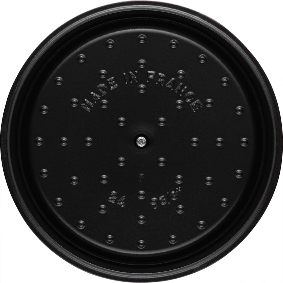 Garnek żeliwny okrągły Staub - 3.8 ltr, Kasztanowy