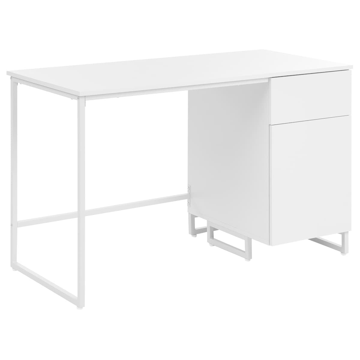 Biurko LEXTON 120 cm 60 cm Biały