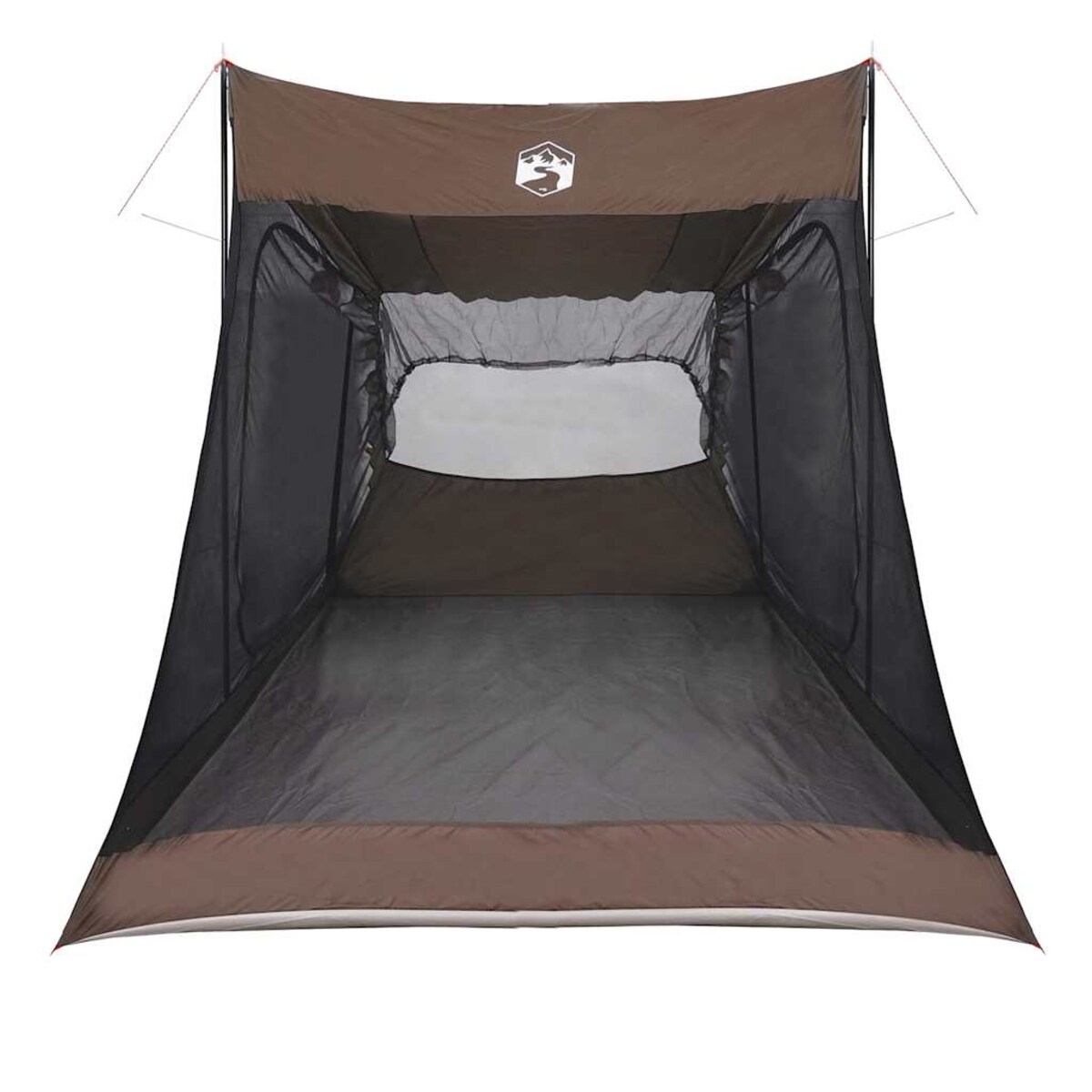 vidaXL Namiot samochodowy 2-osobowy brązowy wodoodporny