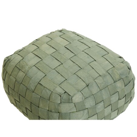 Puf BODLA Zielony 50 cm 50 cm