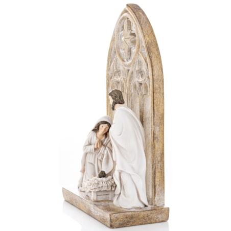 Dekoracja świąteczna 28x17x8,5 cm SZOPKA BOŻONARODZENIOWA-4