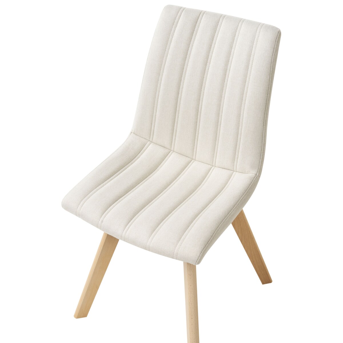 Zestaw 2 krzeseł do jadalni CALGARY II Złamana biel