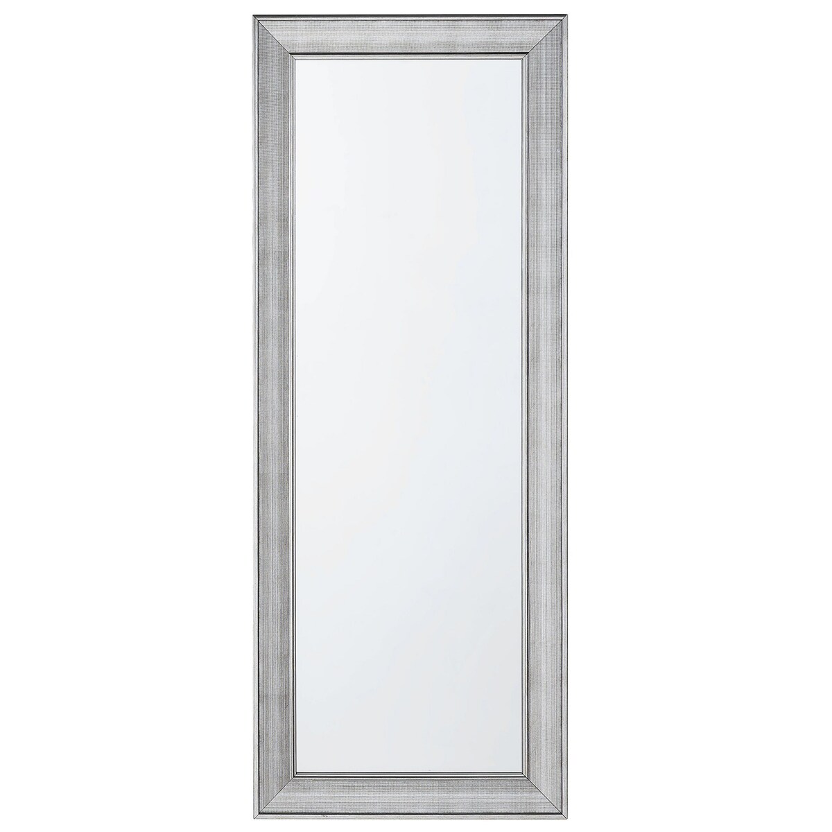 Lustro ścienne BUBRY 50 cm 130 cm Srebrny