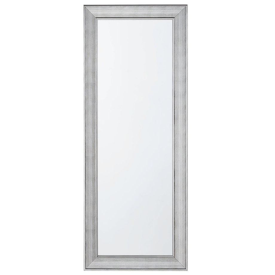 Lustro ścienne BUBRY 50 cm 130 cm Srebrny