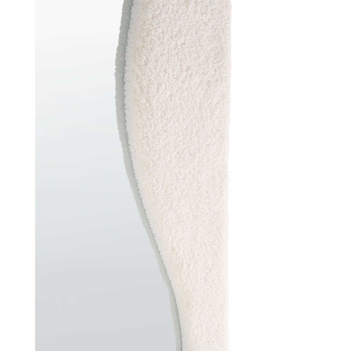 Lustro ścienne QUIMPER 70 cm 170 cm Złamana biel