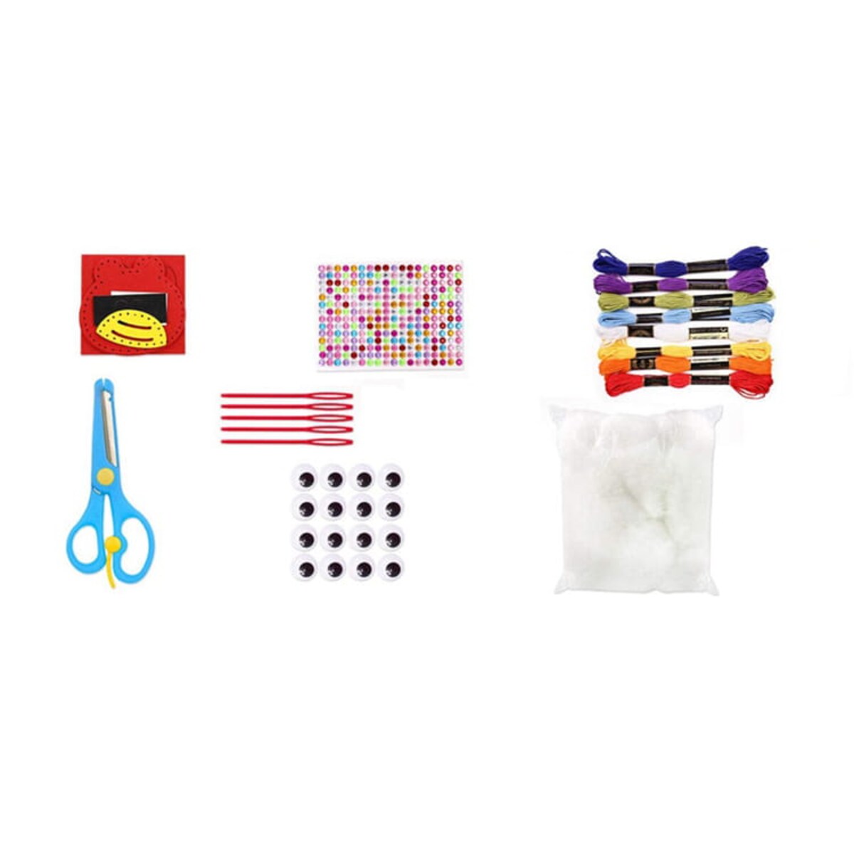 Morze - filcowy zestaw do szycia DIY - 12 elementów