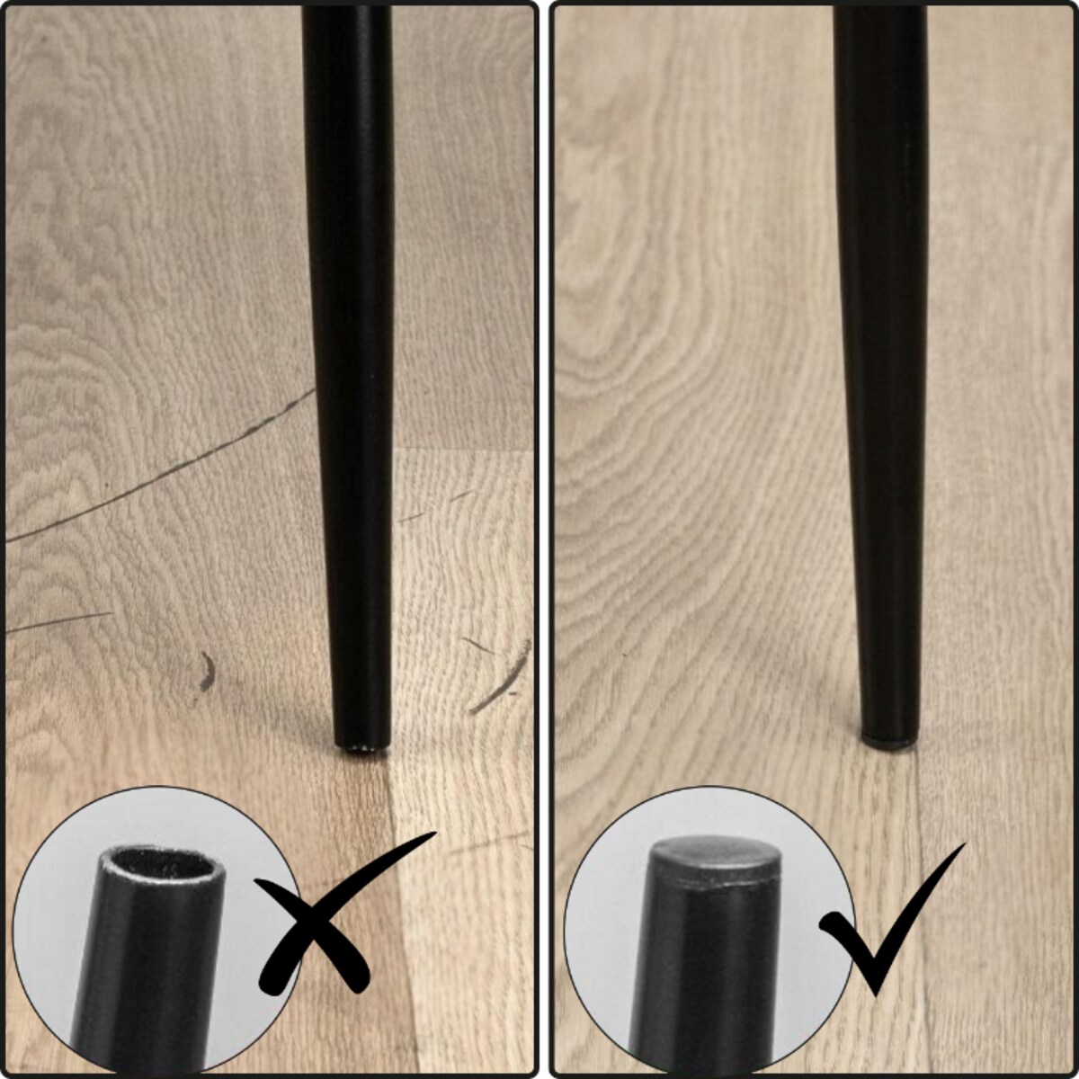 Krzesło tapicerowane nowoczesne wygodne pikowane do jadalni salonu czarne welurowe