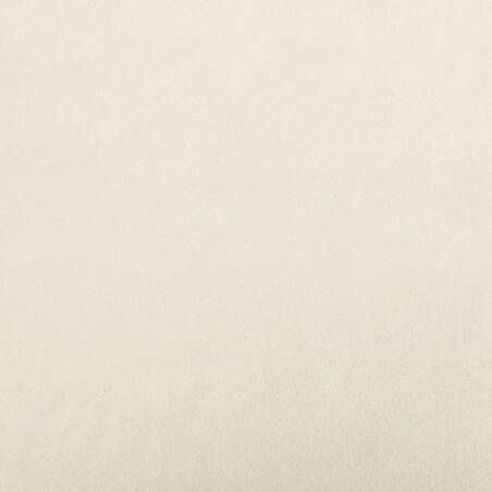 vidaXL Sofa 2-osobowa, kremowy, 140 cm, tapicerowana aksamitem