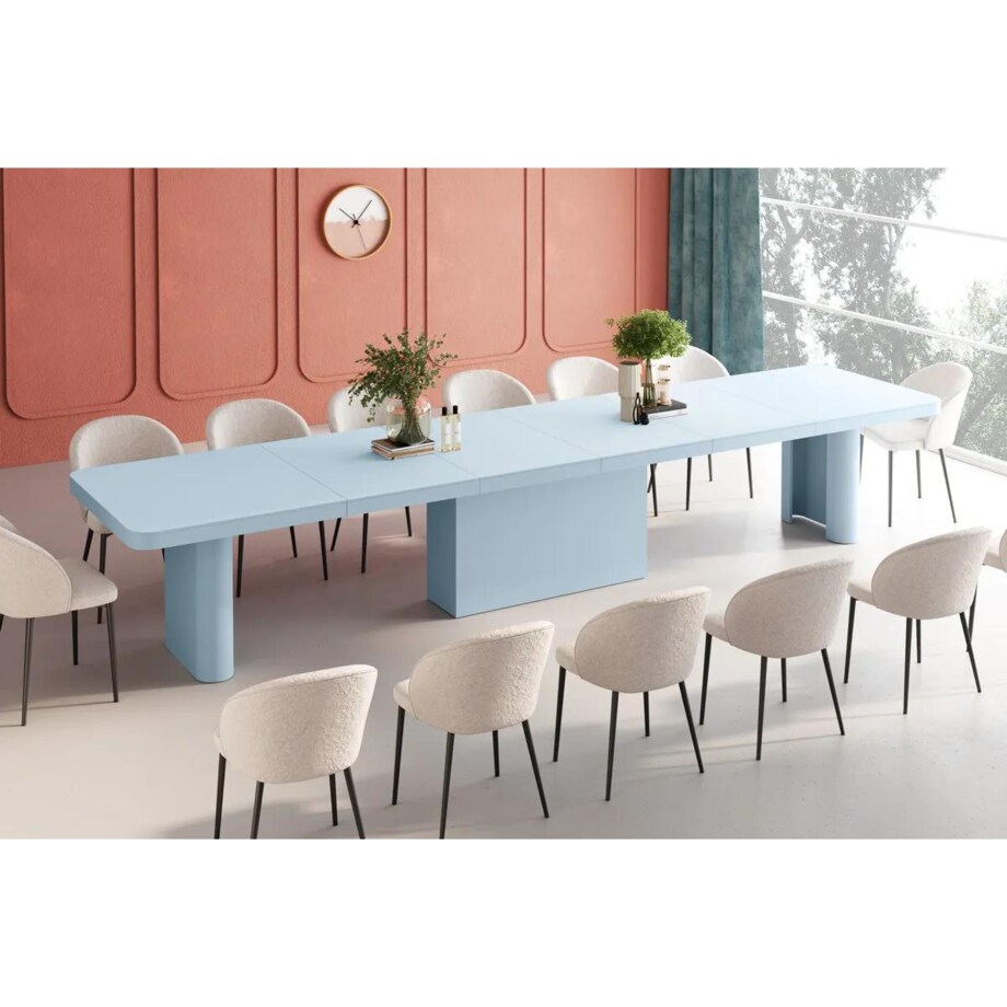 Stół rozkładany PORTOFINO 160(412)x100 kaszmirowy