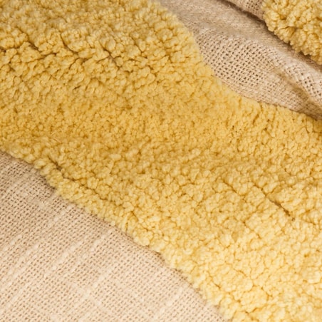 Narzuta na łóżko z tuftowanymi kwiatami, Wildflowers, 240x260 cm