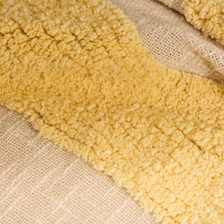 Narzuta na łóżko z tuftowanymi kwiatami, Wildflowers, 240x260 cm