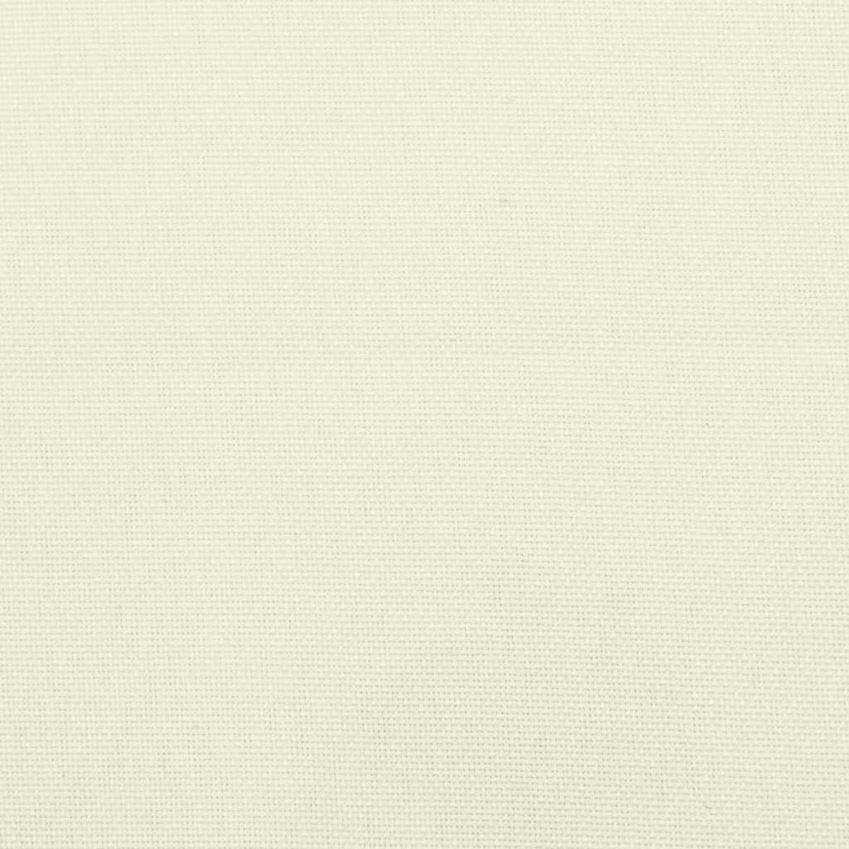 vidaXL Poduszka na ławkę ogrodową, kremowa, 100x(50+50)x7 cm