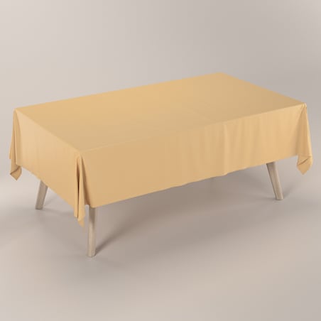Obrus prostokątny 130 x 210 cm złoty z połyskiem