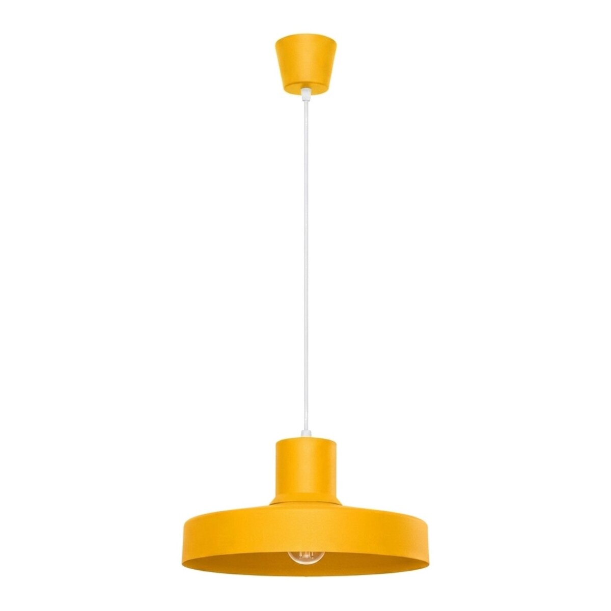 Lampa wisząca BILO żółta