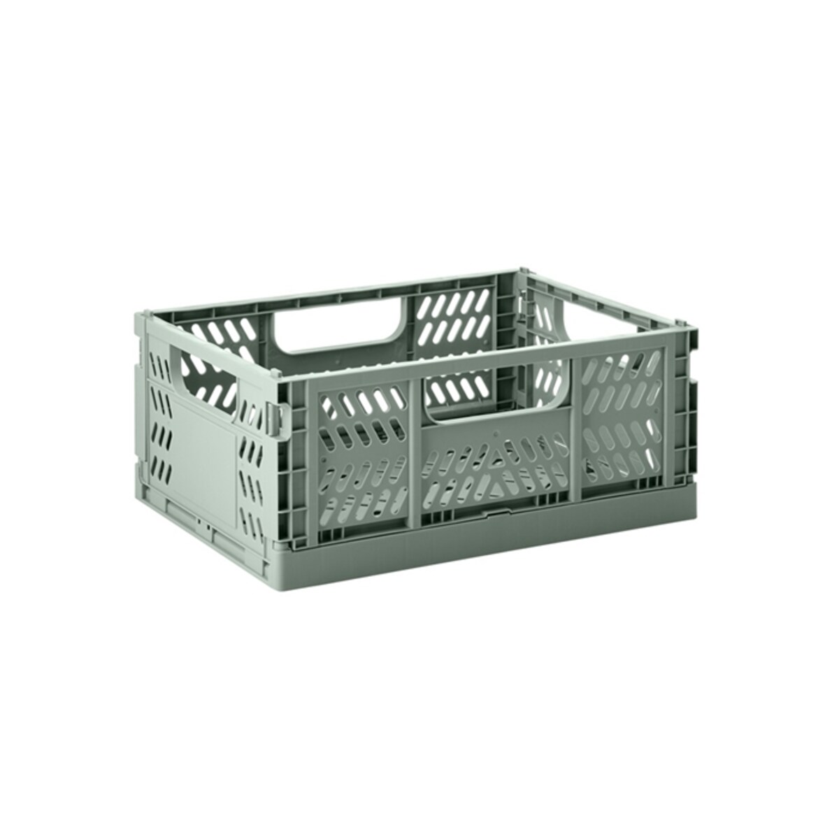 3 Sprouts Skrzynka na Zabawki Składana Medium Green