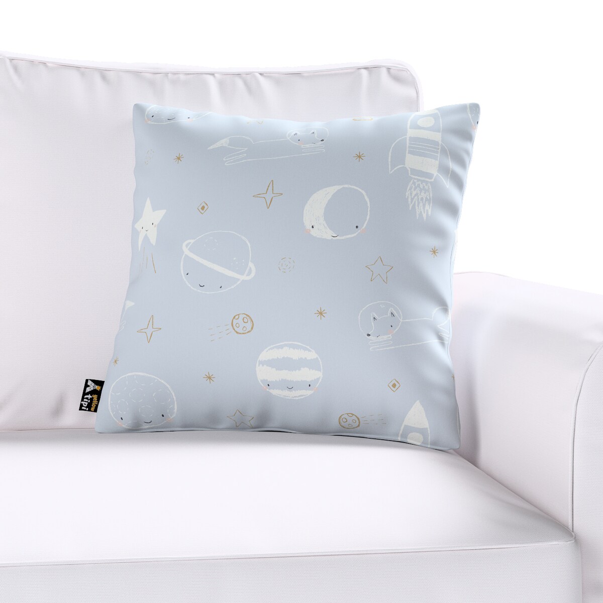 Poszewka Milly 60x60 szary