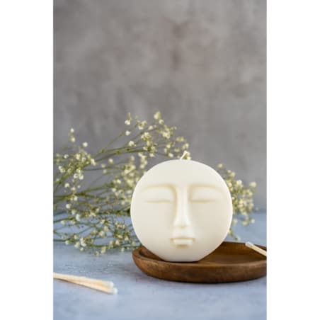 Świeca sojowa księżyc Luna, 180 g, INSPIRA