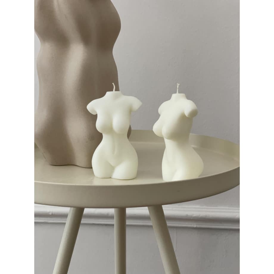 Świeca sojowa ciało kobiety Diva L, 140 g, INSPIRA