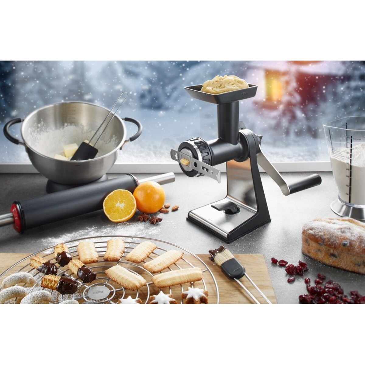 Przystawka do maszynki do mielenia mięsa ze stali nierdzewnej, wymienna końcówka z trwałego tworzywa