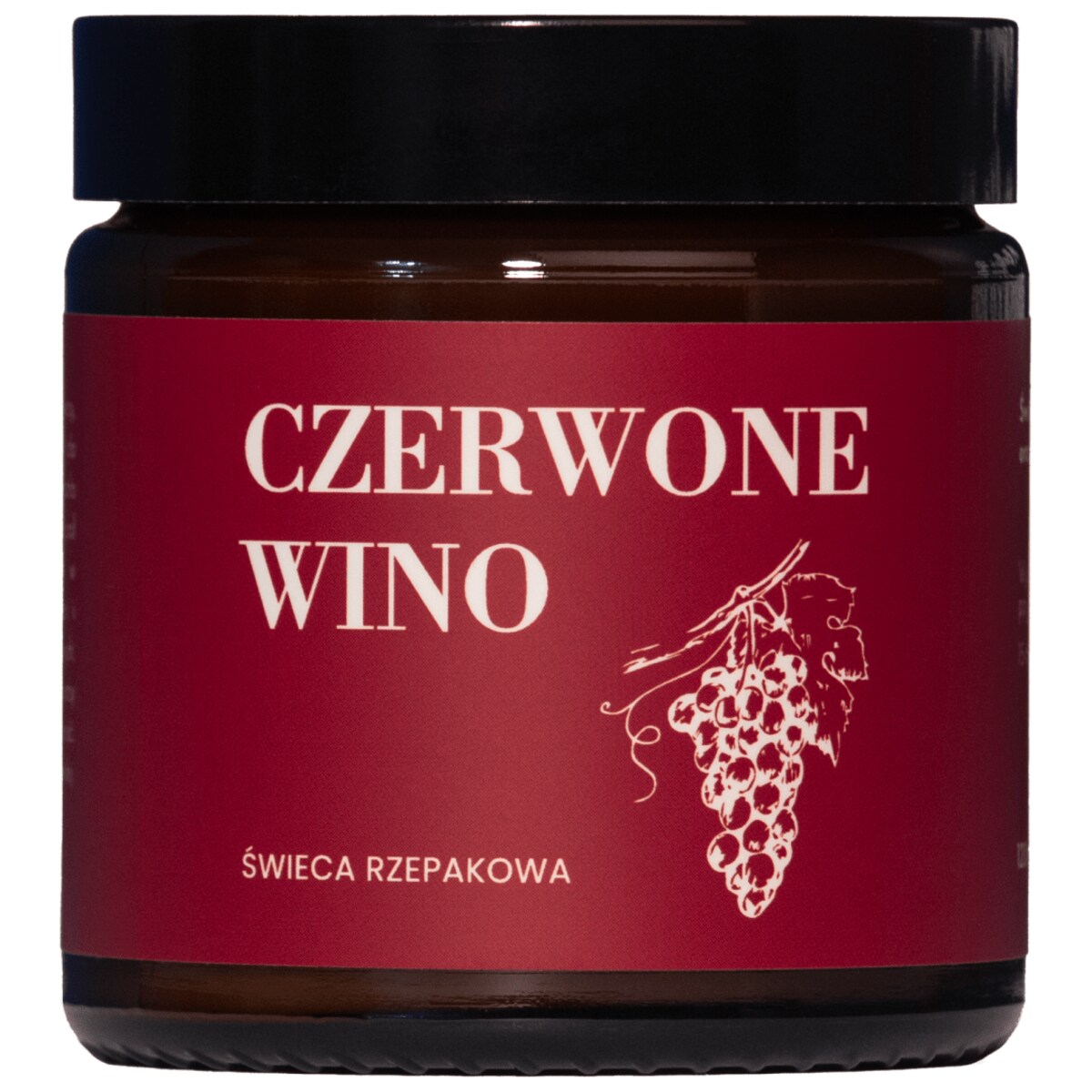 Świeca Czerwone Wino
