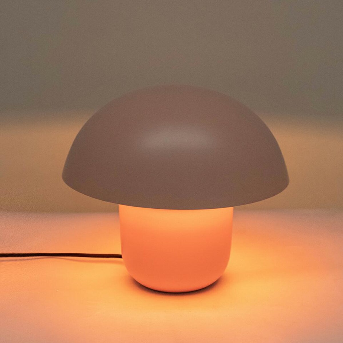 KARE lampa stołowa MUSHROOM -brzoskwiniowa