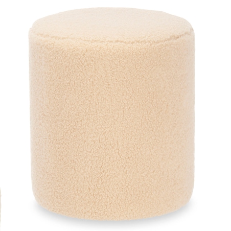 Pufa okrągła baranek, Ø 32 cm