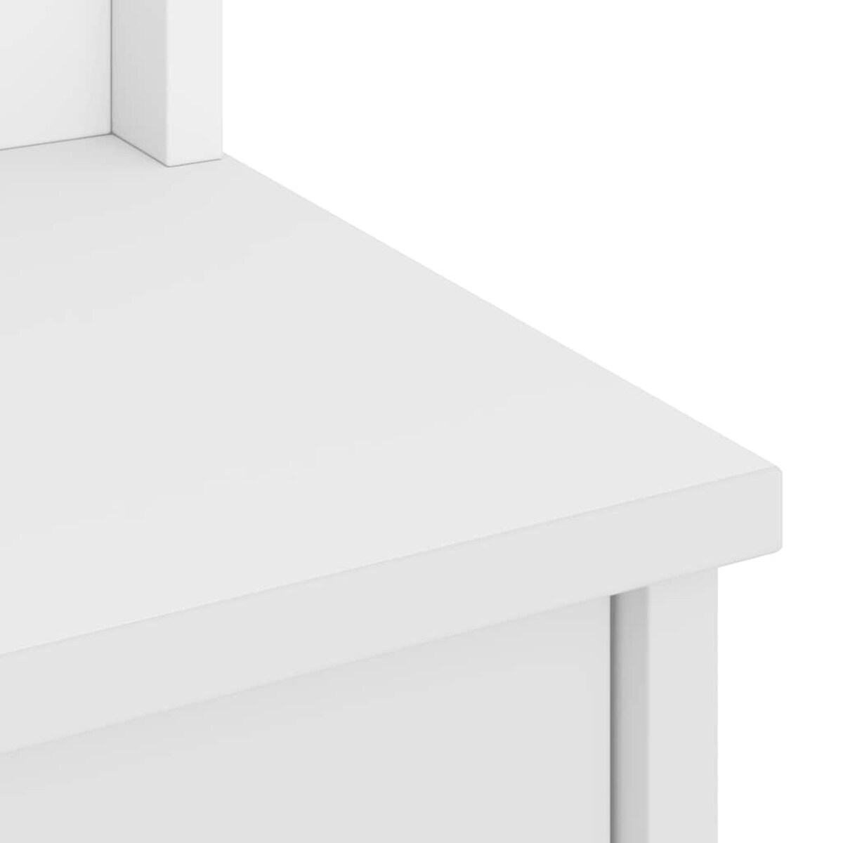 vidaXL Drzewko ogrodowe „SANDNES” białe lite drewno sosnowe