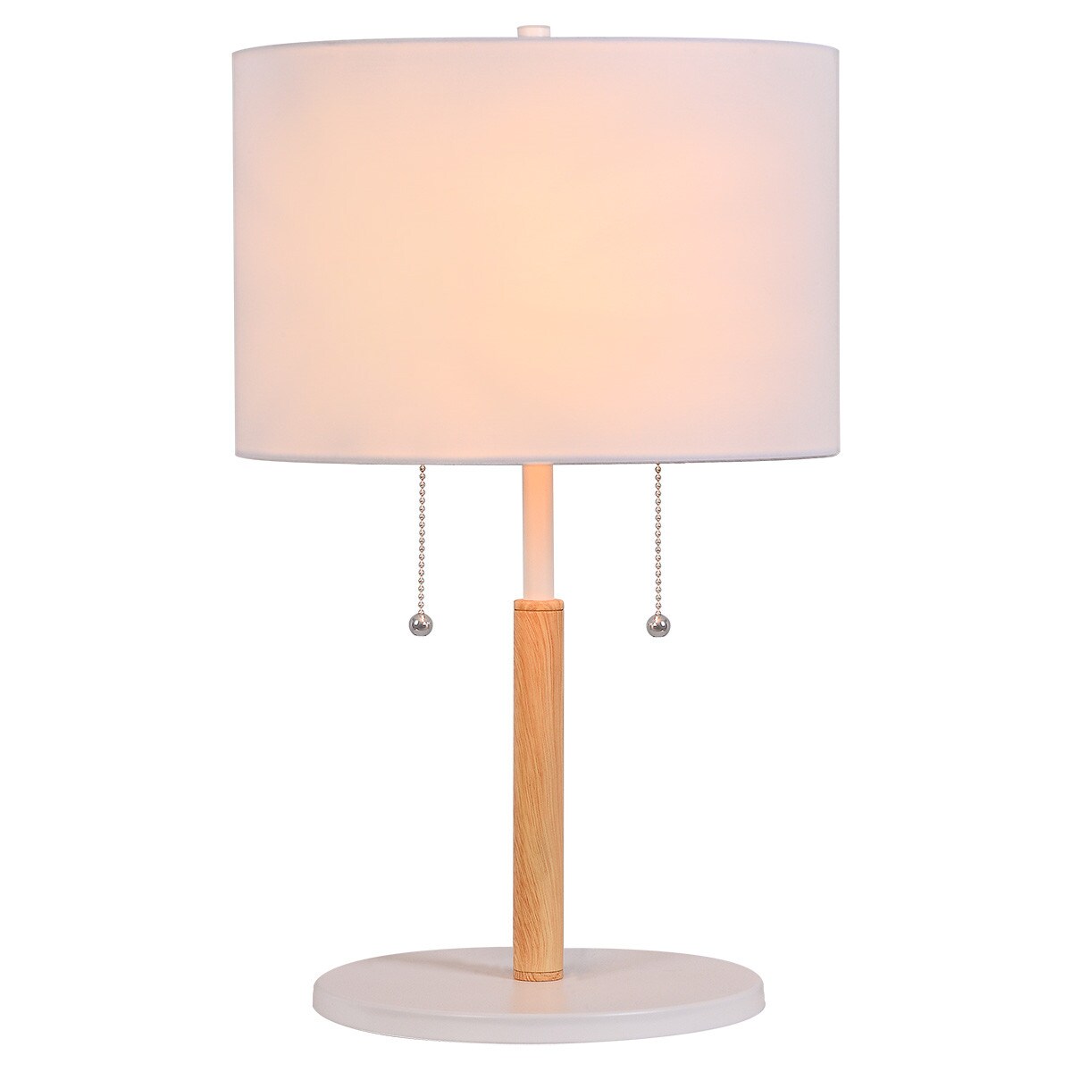 Lampa stojąca Light Prestige Fogo biały 2 x E27 1 szt.