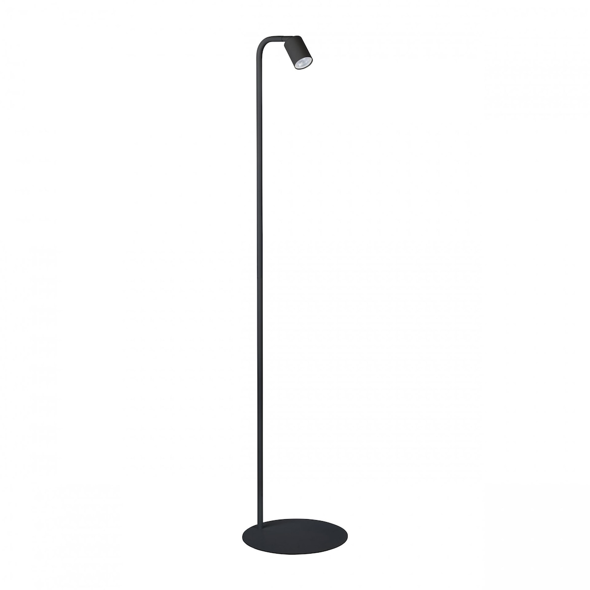 Lampa podłogowa TK Lighting NEX BLACK 16192 czarna GU10 140 cm loftowa do salonu i sypialni