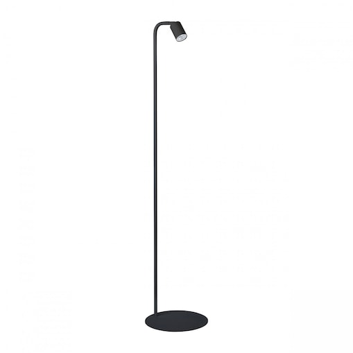 Lampa podłogowa TK Lighting NEX BLACK 16192 czarna GU10 140 cm loftowa do salonu i sypialni